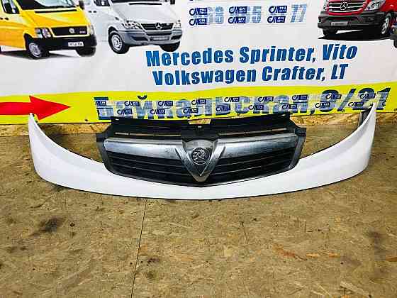 Решетка радиатора Opel Vivaro 07-14 улыбка Vauxhall ресничка Виваро Запорожье