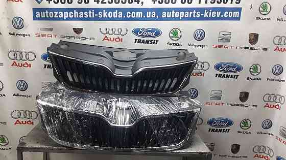 Решетка радиатора skoda rapid решетка капота шкода рапид 5JA853668 Запорожье