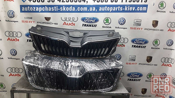 Решетка радиатора skoda rapid решетка капота шкода рапид 5JA853668 Запорожье - изображение 2