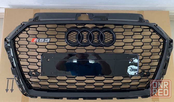 Решетка радиатора Audi A3 в стиле Rs s Q uattro Запорожье - изображение 5