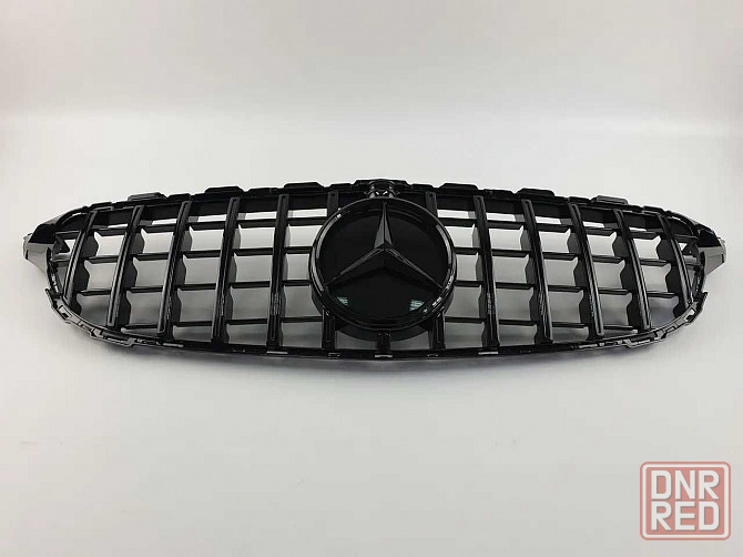 Решетка mercedes C W205 2019-2021год.GTстиль ( Black) с камерой Запорожье - изображение 6