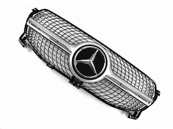 Решетка радиатора mercedesGLEw167 19-20г.Diamond Silver(Normal бампер) Запорожье