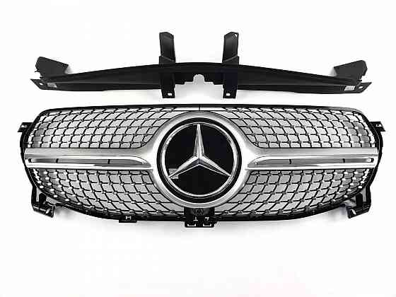Решетка радиатора mercedesGLEw167 19-20г.Diamond Silver(Normal бампер) Запорожье