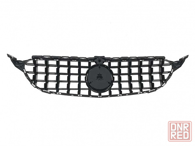 Решетка рад. mercedes C W205 14-18год.GTстиль (chrome Black) с камерой Запорожье - изображение 8