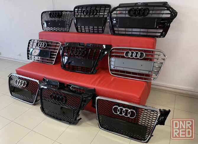 Решетка радиатора Audi Ауди А1 A6 A3 A4 A5 Q3 Q5 Q7 Q8 A7 A8 TT S RS Запорожье - изображение 2