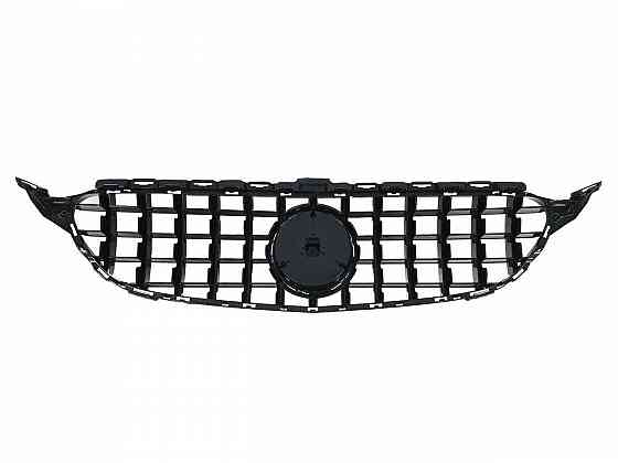 Решетка рад. mercedes C W205 14-18г.GT стиль (chrome Black) без камеры Запорожье