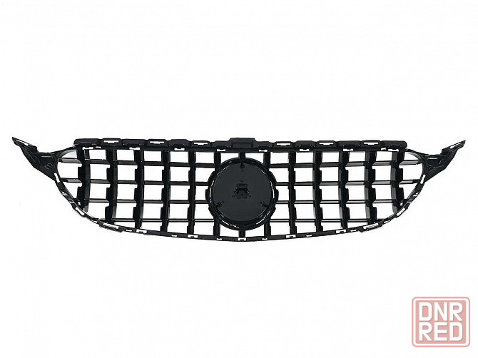 Решетка рад. mercedes C W205 14-18г.GT стиль (chrome Black) без камеры Запорожье - изображение 6