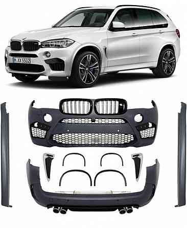 Обвес Х5М F85 для BMW X5 F15 бампер пороги ноздри бмв ф15 м выхлоп Запорожье