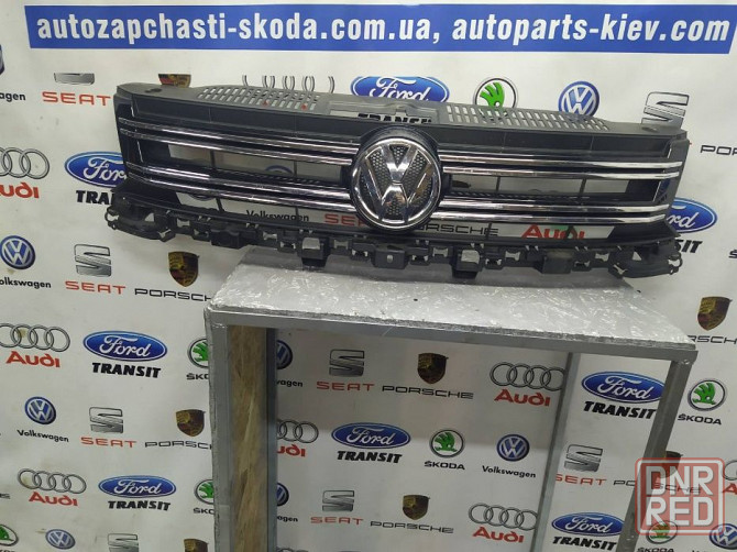 Решетка touareg nf tiguan CC skoda a5 a7 passat b7 b8 Запорожье - изображение 2