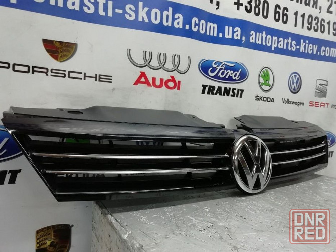 Решетка touareg nf tiguan CC skoda a5 a7 passat b7 b8 Запорожье - изображение 1