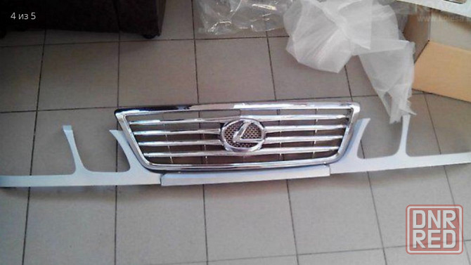 Вставки между решеткой радиатора и фарами, очки для Lexus LX-470 Запорожье - изображение 1