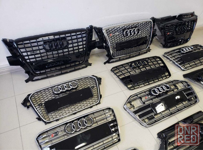 Решетка радиатора Audi Ауди Q5 Q7 Q8 Q3 А1 A6 А3 A4 А5 A7 А8 стиль S Запорожье - изображение 7
