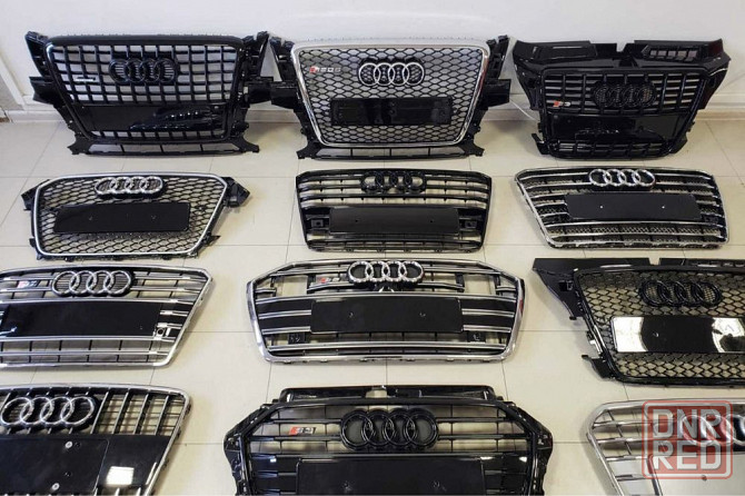 Решетка радиатора Audi Ауди Q5 Q7 Q8 Q3 А1 A6 А3 A4 А5 A7 А8 стиль S Запорожье - изображение 5