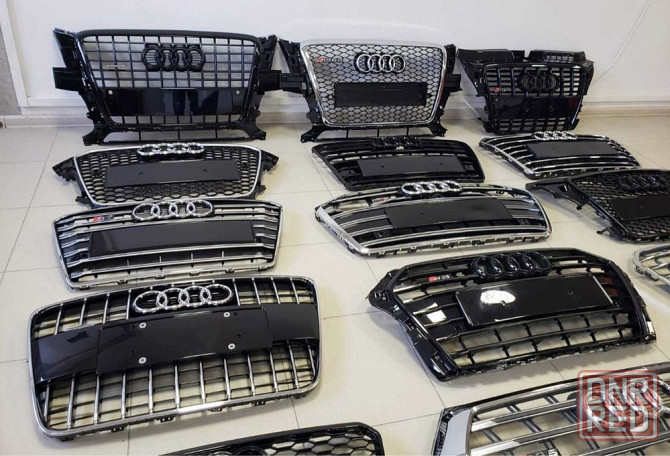Решетка радиатора Audi Ауди Q5 Q7 Q8 Q3 А1 A6 А3 A4 А5 A7 А8 стиль S Запорожье - изображение 6