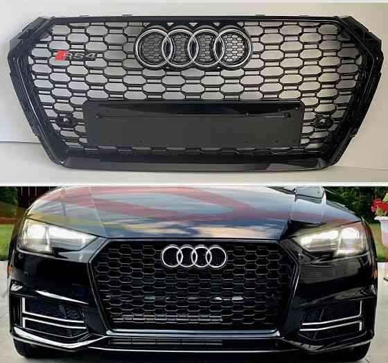 Решетка радиатора ауди audi a4 b9 дорест rs4 в соты Запорожье