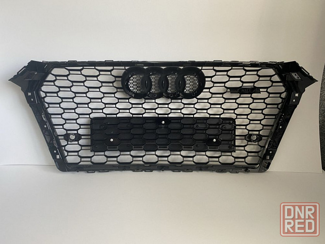 Решетка радиатора ауди audi a4 b9 дорест rs4 в соты Запорожье - изображение 3