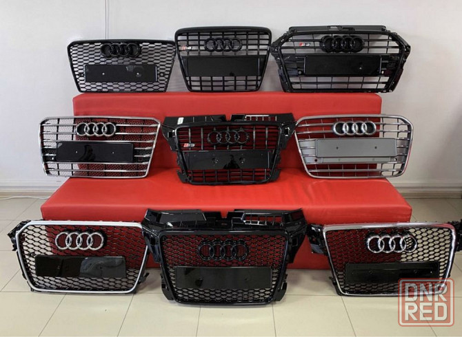 Решетка радиатора Audi Ауди А1 A3 A4 A7 A8 TT S RS A5 Q3 Q5 Q7 Q8 A6 Запорожье - изображение 7