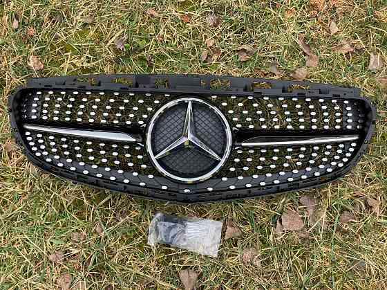 Решетка радиатора Диамантовая(Black)с камерой mercedesE W212 13-16год. Запорожье