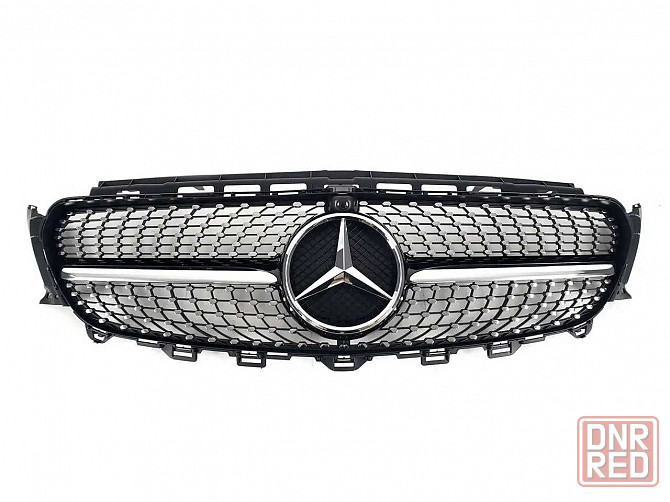 Решетка радиатора mercedes E W213 16-20год.диамант (черная)ПОД КАМЕРУ Запорожье - изображение 6