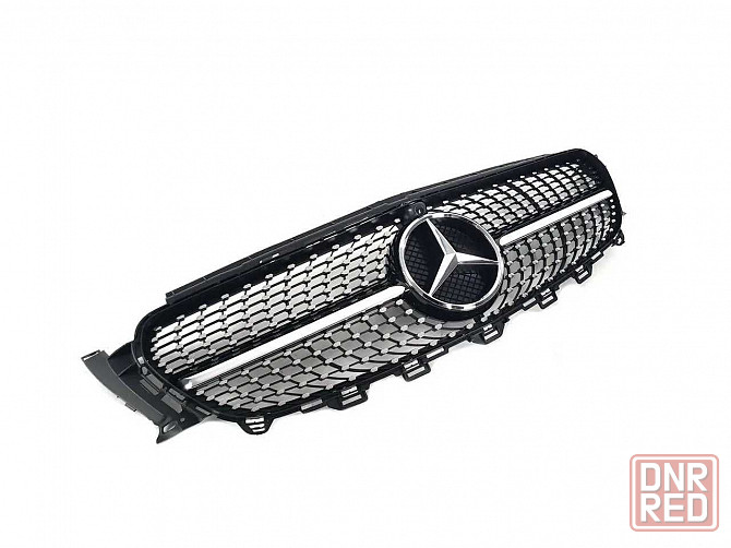 Решетка радиатора mercedes E W213 16-20год.диамант (черная)ПОД КАМЕРУ Запорожье - изображение 7
