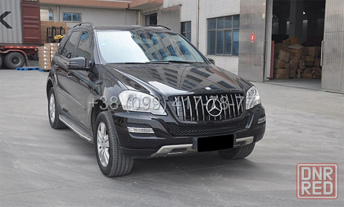Решетка GT Panamericana Mercedes M-Class W164 ML350 ML500 ML550 ML280 Запорожье - изображение 6