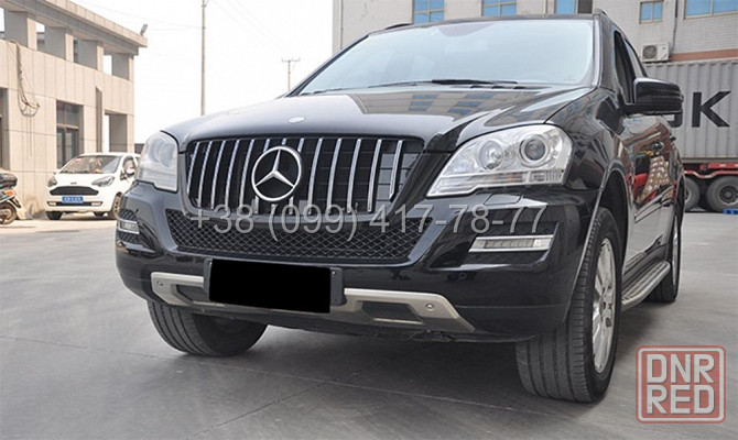 Решетка GT Panamericana Mercedes M-Class W164 ML350 ML500 ML550 ML280 Запорожье - изображение 4