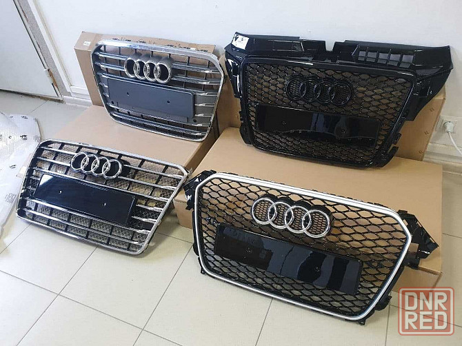 решетка радиатора Audi a4 rs5 s6 s7 s3 стиль S RS a5 a3 a7 a8 q8 a6 q5 Запорожье - изображение 1