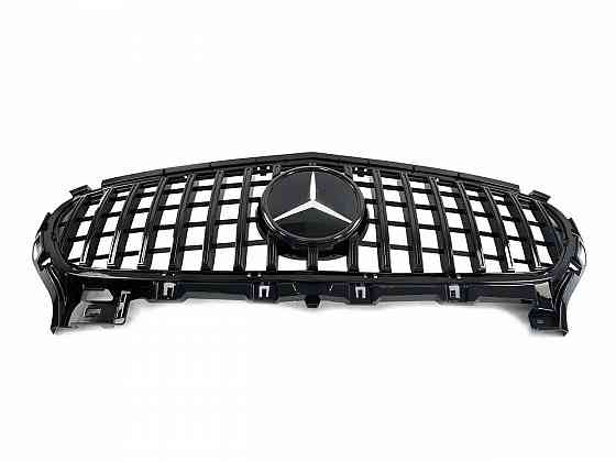 Решетка радиатора mercedes AMG GTС190 2015-2017г. 2 door GT Full Black Запорожье