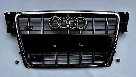Решетка радиатора Audi A4 B8 (07-11) тюнинг стиль S4 (хром) Запорожье