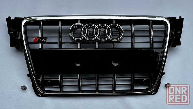 Решетка радиатора Audi A4 B8 (07-11) тюнинг стиль S4 (хром) Запорожье - изображение 1