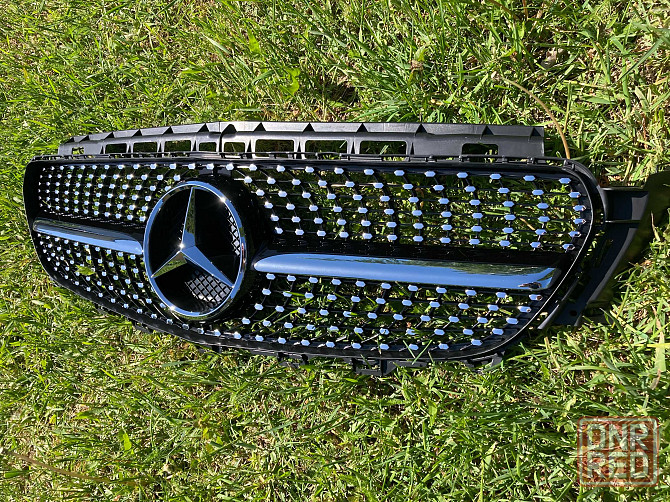 Решетка радиатора mercedes E W213 16-20год.Диамант(черная)БЕЗ КАМЕРЫ Запорожье - изображение 2