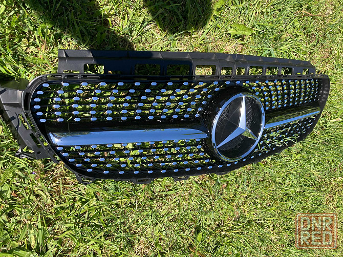 Решетка радиатора mercedes E W213 16-20год.Диамант(черная)БЕЗ КАМЕРЫ Запорожье - изображение 3