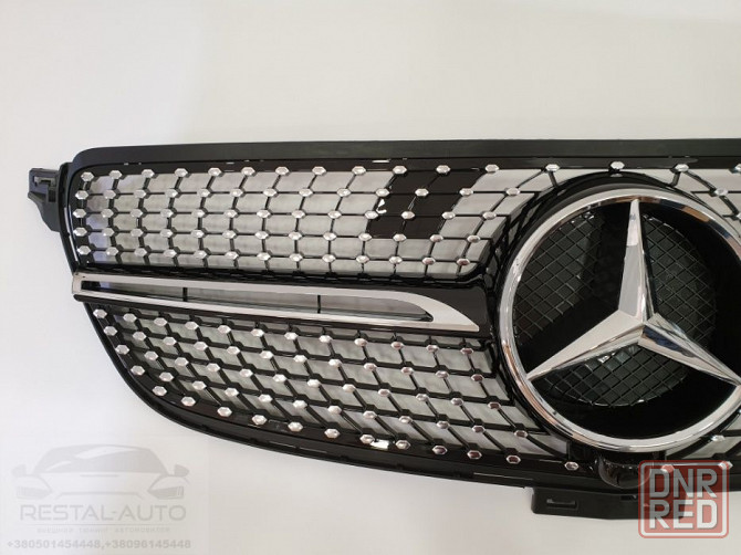 решетка Радиатора mercedes GLE coupe C292 диамант решотка мерседес Запорожье - изображение 6