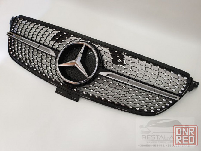 решетка Радиатора mercedes GLE coupe C292 диамант решотка мерседес Запорожье - изображение 7