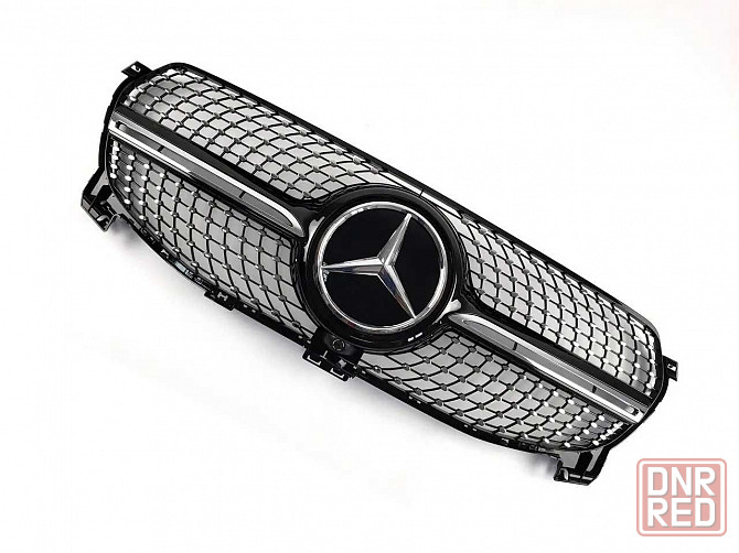 Решетка радиатора mercedes GLEw167 19-20г.Diamond Black(Normal бампер) Запорожье - изображение 3