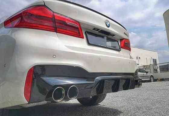 Диффузор заднего бампера BMW G30 M5 2017-2022 накладка бмв губа г30 м5 Запорожье