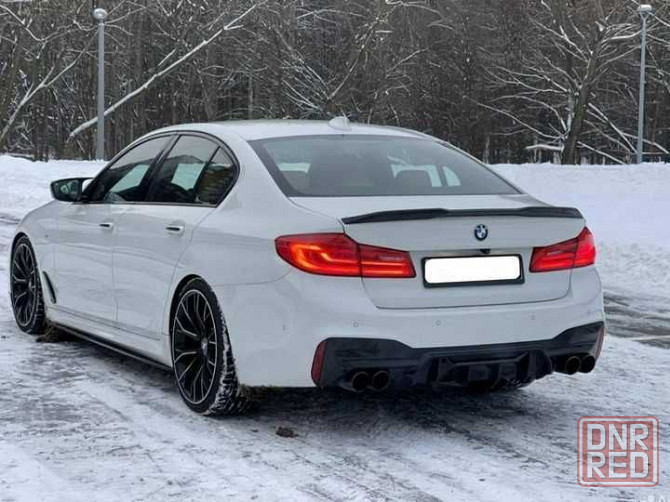 Диффузор заднего бампера BMW G30 M5 2017-2022 накладка бмв губа г30 м5 Запорожье - изображение 7