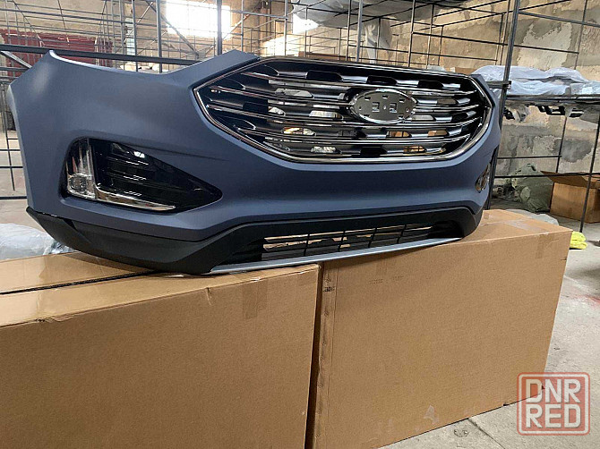 FORD EDGE Бампер передний (USA) В СБОРЕ 2019 2020 KT4Z-17D957-AAPTM Запорожье - изображение 1
