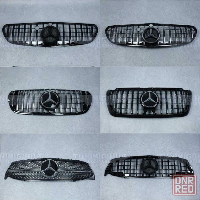 Решетка радиатора mercedes x167 x166 c167 x254 x204 c217 c207 мерседес Запорожье - изображение 8