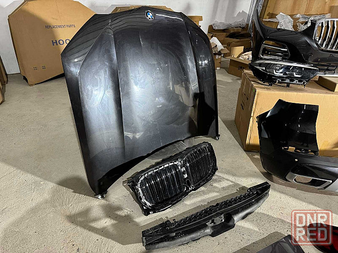 Бампер G05 жалюзи г05 19-22  х5 bmw фары ноздри бмв порог Х5 арка G05 Запорожье - изображение 8