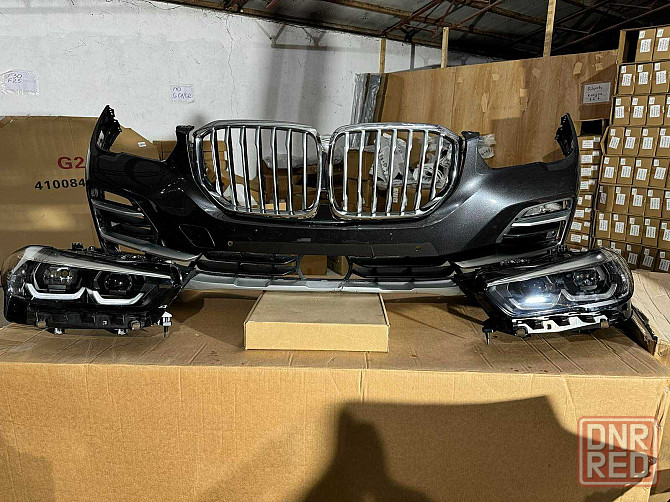 Бампер G05 жалюзи г05 19-22  х5 bmw фары ноздри бмв порог Х5 арка G05 Запорожье - изображение 6