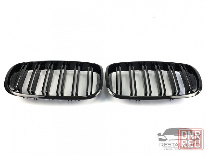 Ноздри на BMW X5 E70 / X6 E71 Черные Глянцевые F15 F10 F30 Е60 F25 Е46 Запорожье - изображение 3