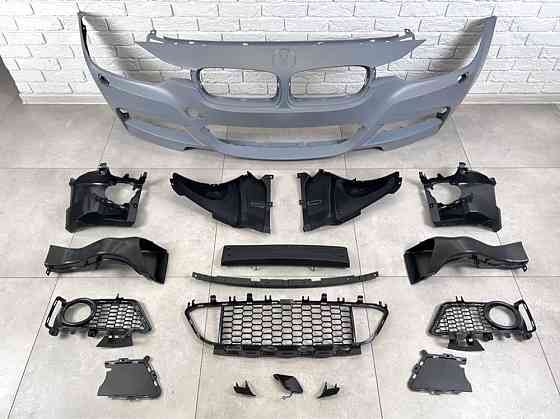 Передний бампер М пакет BMW 3 F30 F31 M бмв без парктроников Запорожье