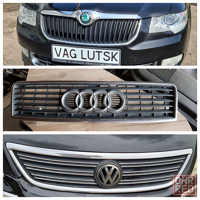 Решітка радіатора Audi A6 C6 C5 Allroad Golf 4 Superb Phaeton Touareg Запорожье - изображение 1