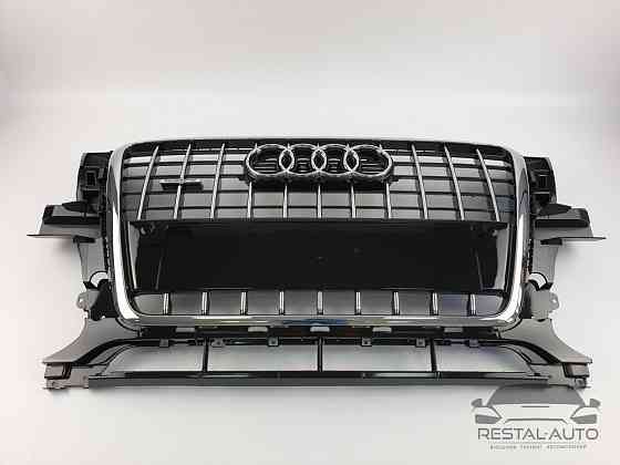 Решетка радиатора Audi Q5 2008-2012год Черная с хромом (в стиле S-Line Запорожье
