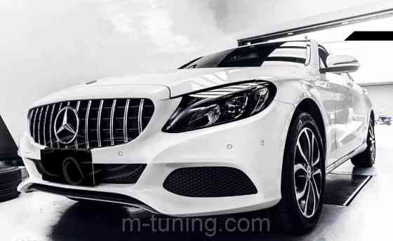 Решетка радиатора Mercedes C w203 w204 w205 (99-20) AMG C63 Diamond Gt Запорожье