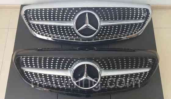 Решетка радиатора Mercedes C w203 w204 w205 (99-20) AMG C63 Diamond Gt Запорожье