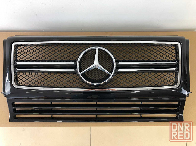 решетка радиатора w463 g class g55 g63 amg gt Гелик решотка Запорожье - изображение 3