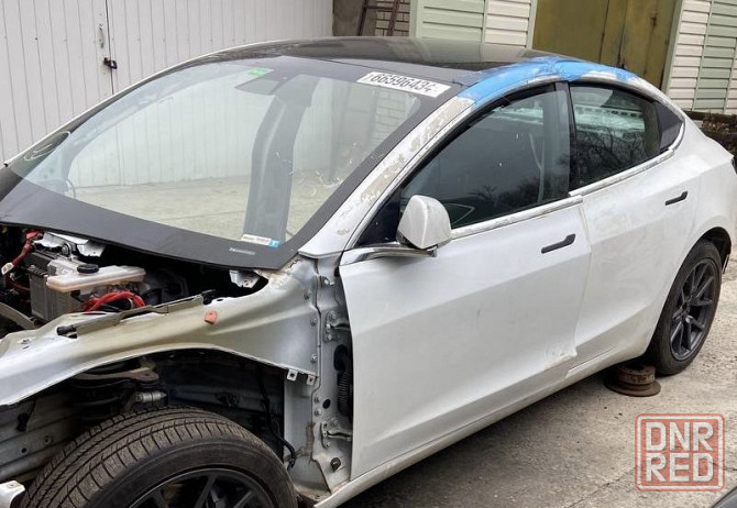 Двери передние задние правые левые  Тесла 3 Tesla 3 Цвет PBSB PPSW Запорожье - изображение 2