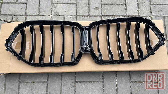 Решетки радиатора bmw x6 g06 тюнинг ноздри (черный глянц) Запорожье - изображение 5